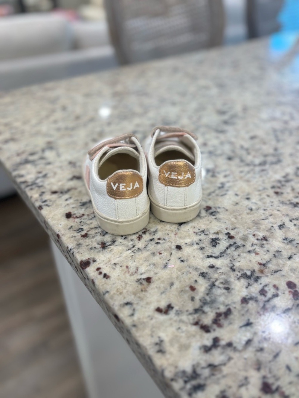 Veja Kids White Sneakers - Picture 3 of 3